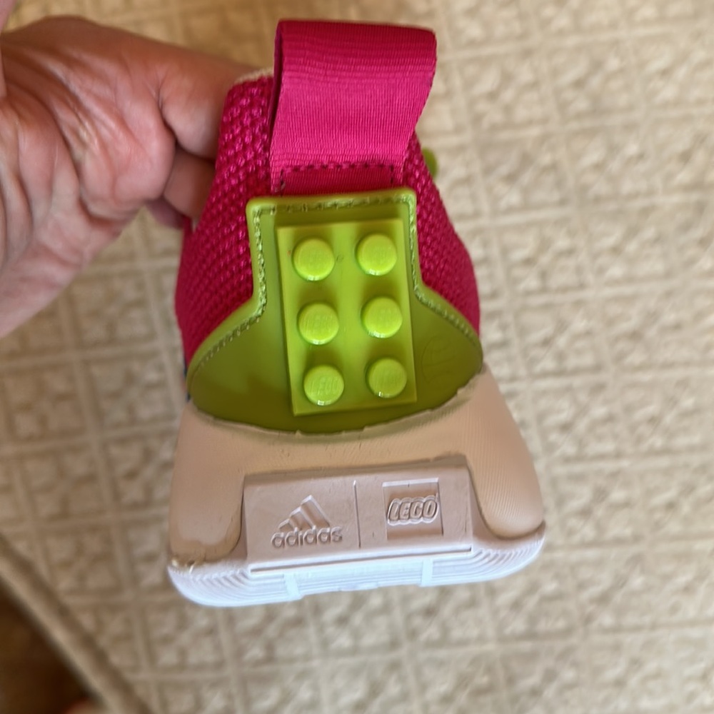 ADIDAS X LEGO® SPORT PRO EL K SNEAKER - kids size 3 - Picture 5 of 7